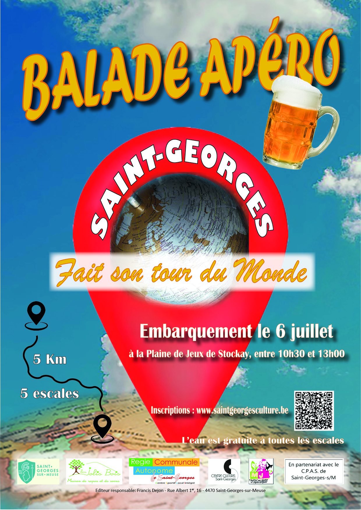 Balade Apéro - St Georges fait son tour du monde